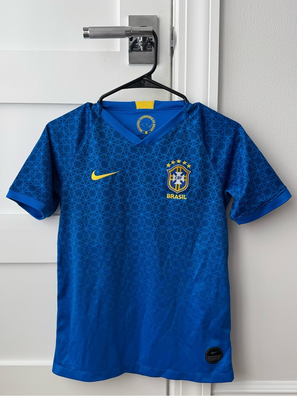Nike Brazil Soccer Jersey Large Youth